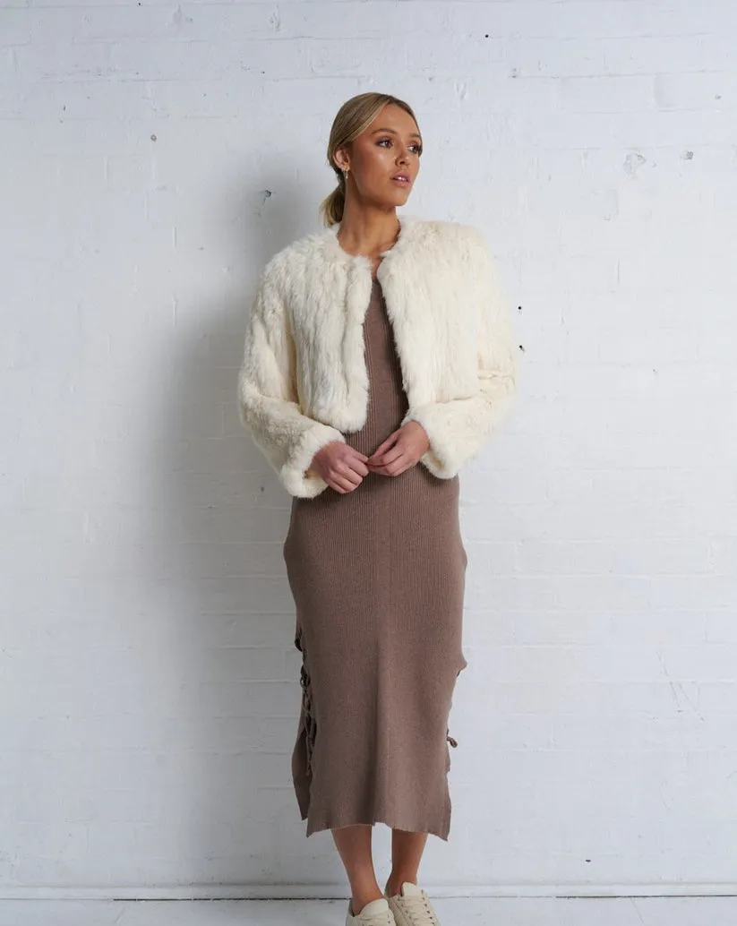 BIRDS OF A FEATHER - Arnia Jacket CREAM