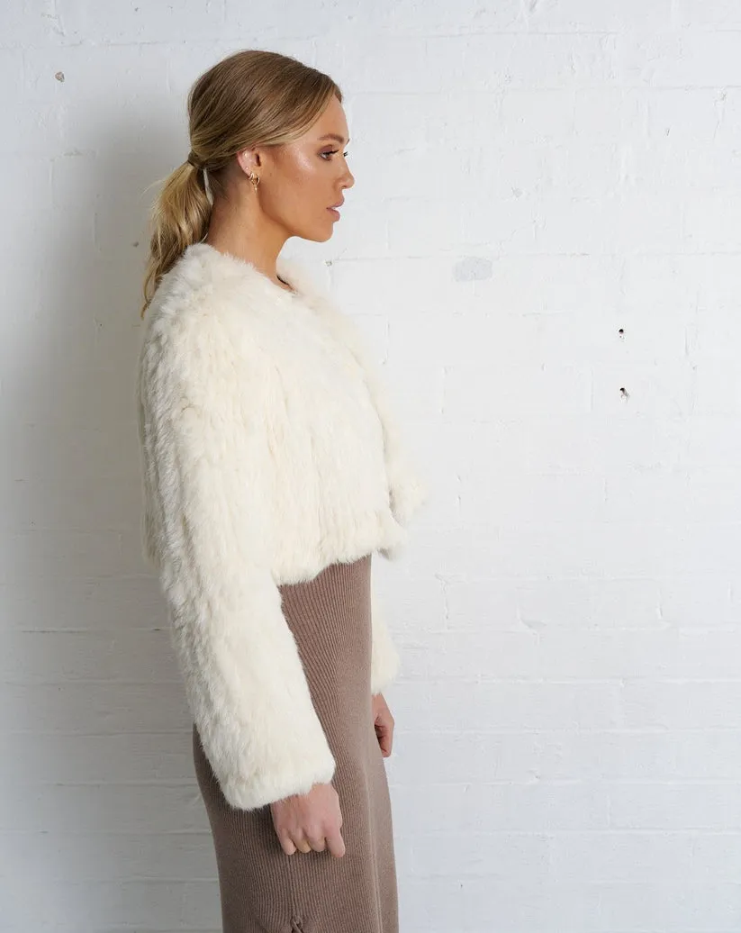 BIRDS OF A FEATHER - Arnia Jacket CREAM