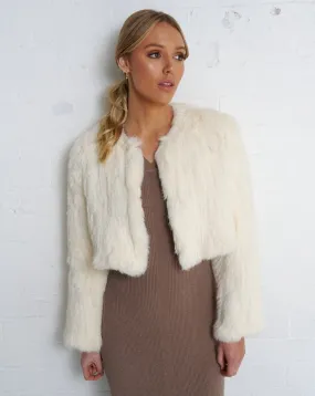 BIRDS OF A FEATHER - Arnia Jacket CREAM