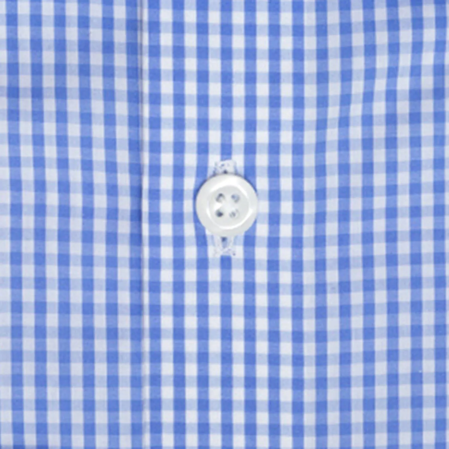 Classic Blue Gingham Check Shirt
