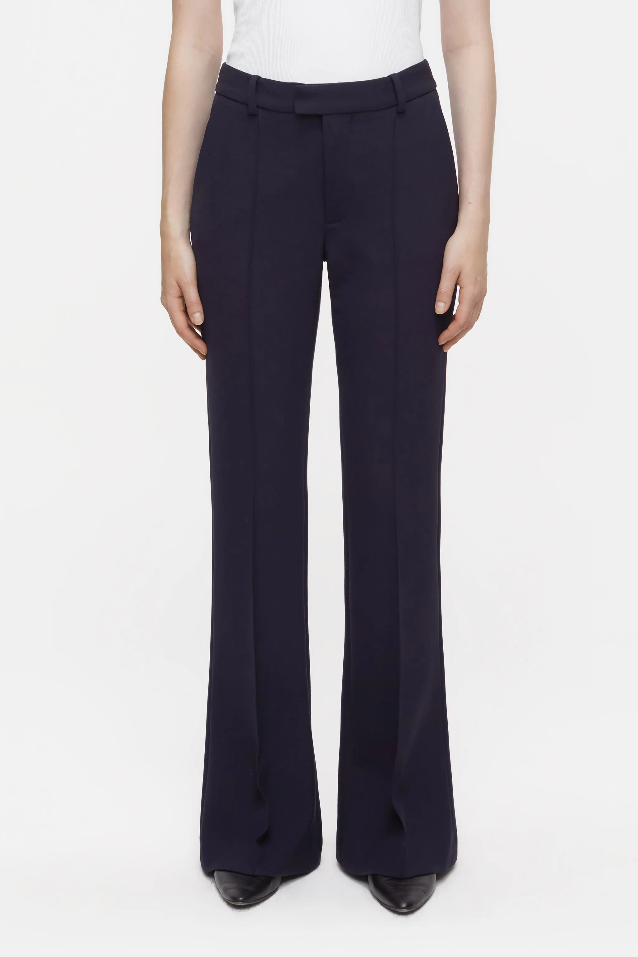 CLOSED WOMENS DENAIR SLIM PANTS - DARK NIGHT