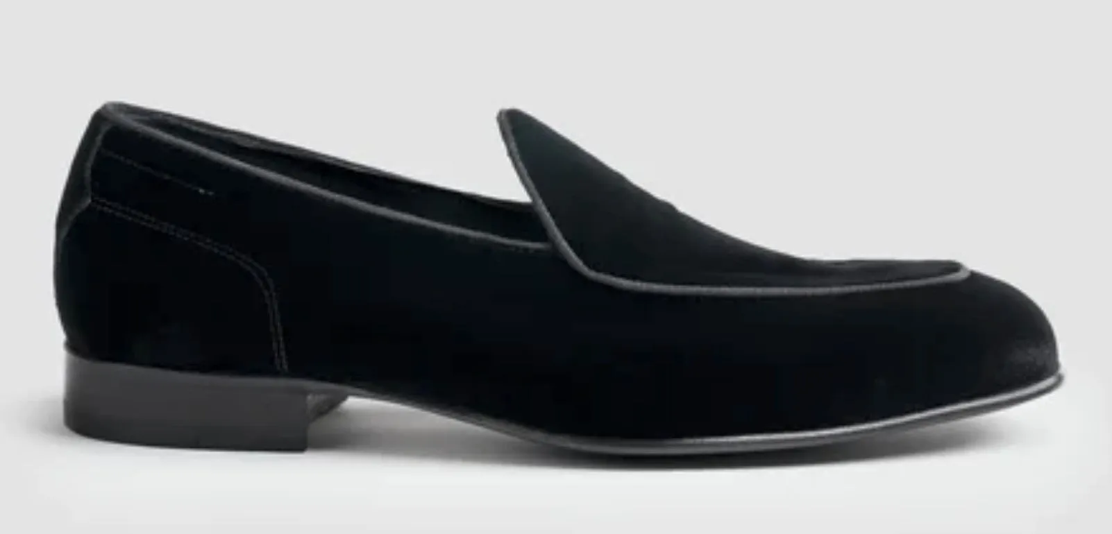 DiBianco Vomero Black Velvet Slipper