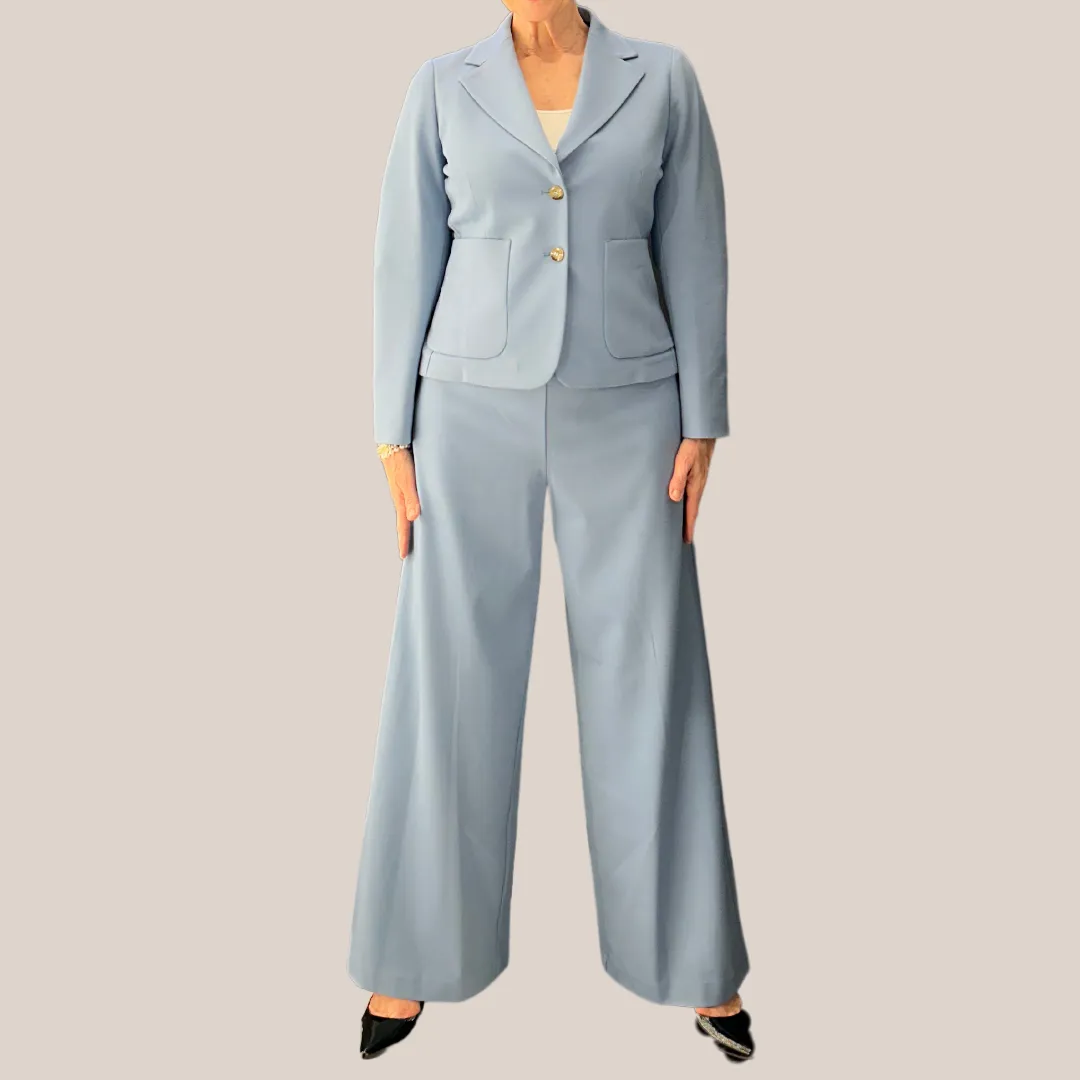 Flared Pants - Denim Blue