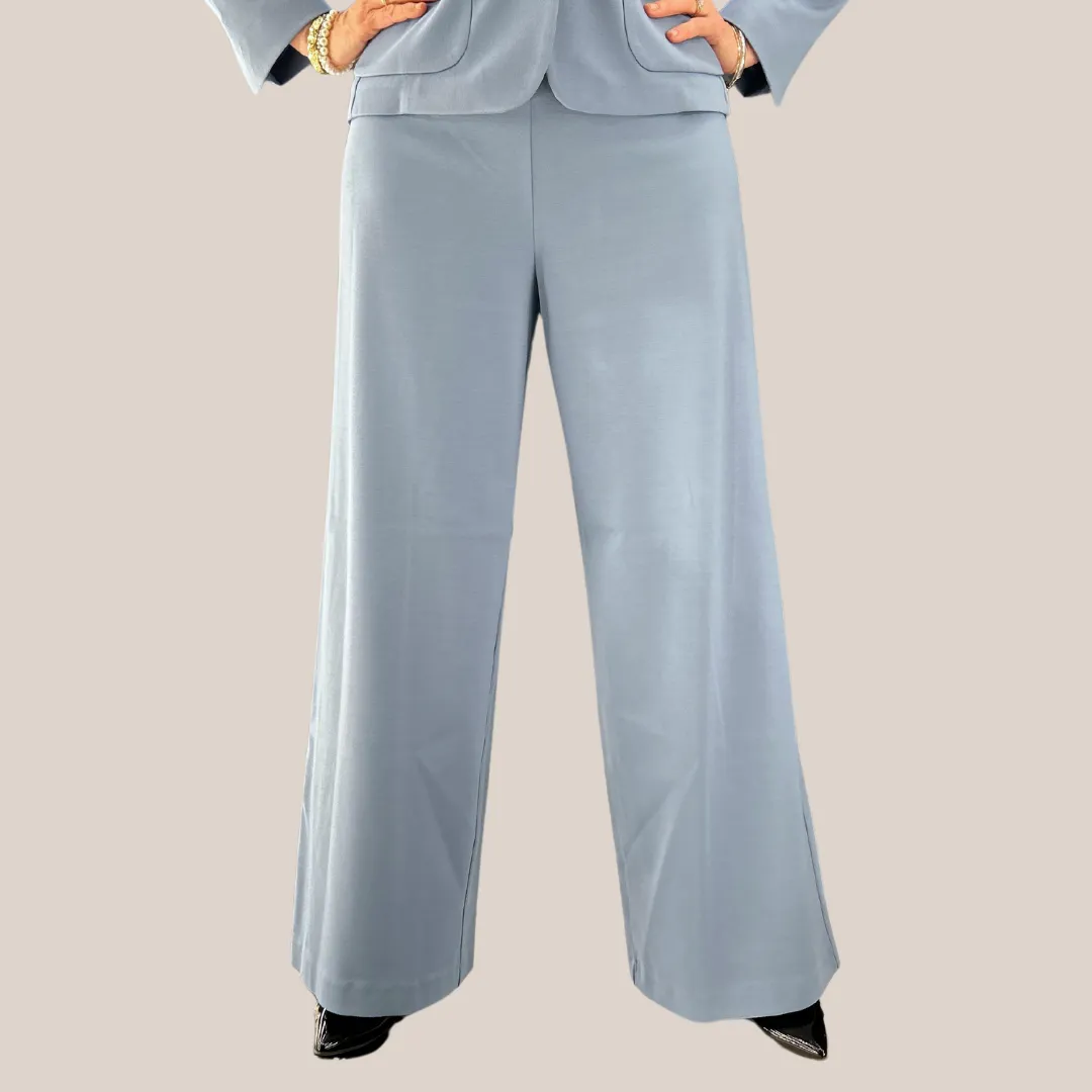 Flared Pants - Denim Blue