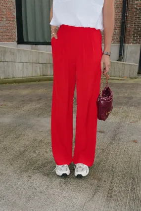 Florine trousers red