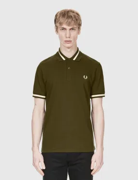 Fred Perry Single Tipped Polo Shirt - Hunting Green