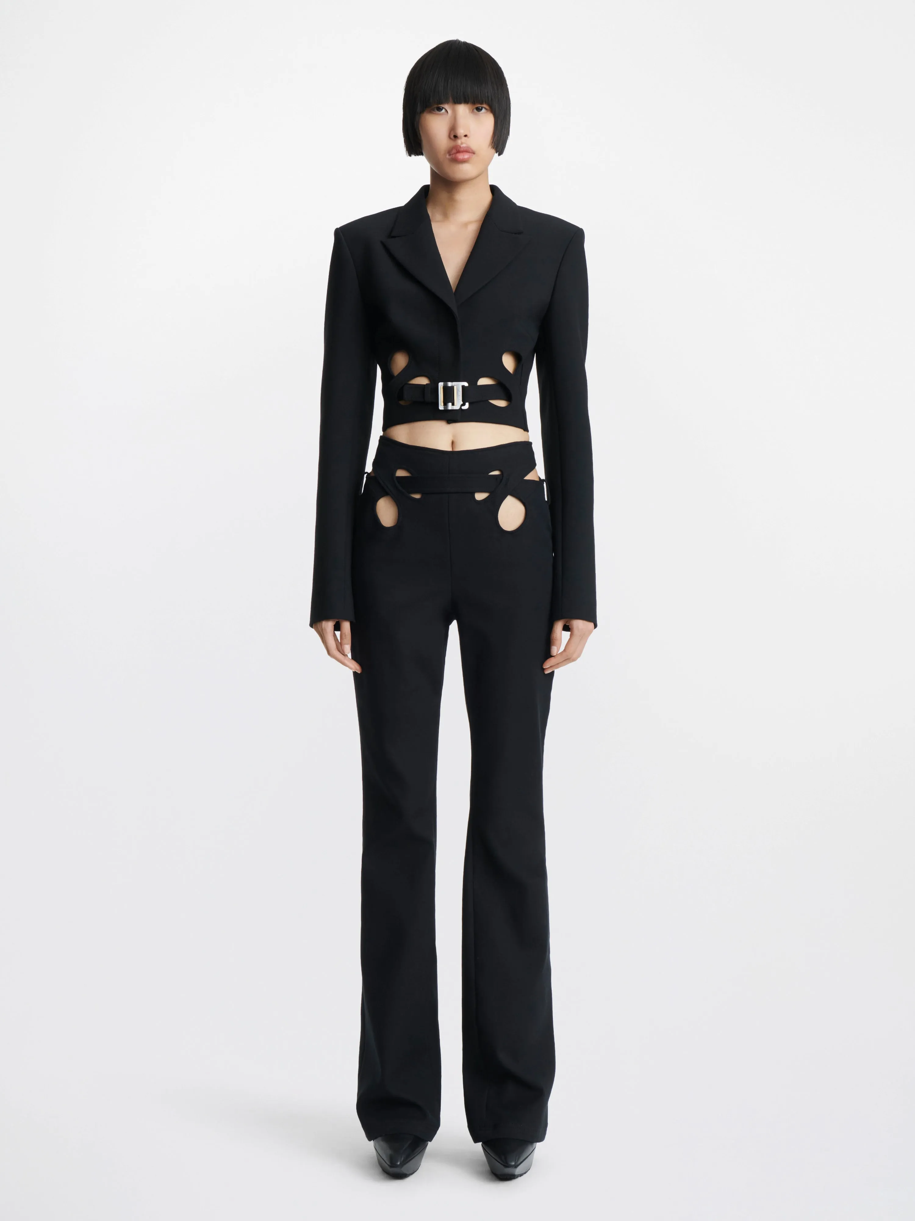 INTERLOOP HIGH WAIST PANTS