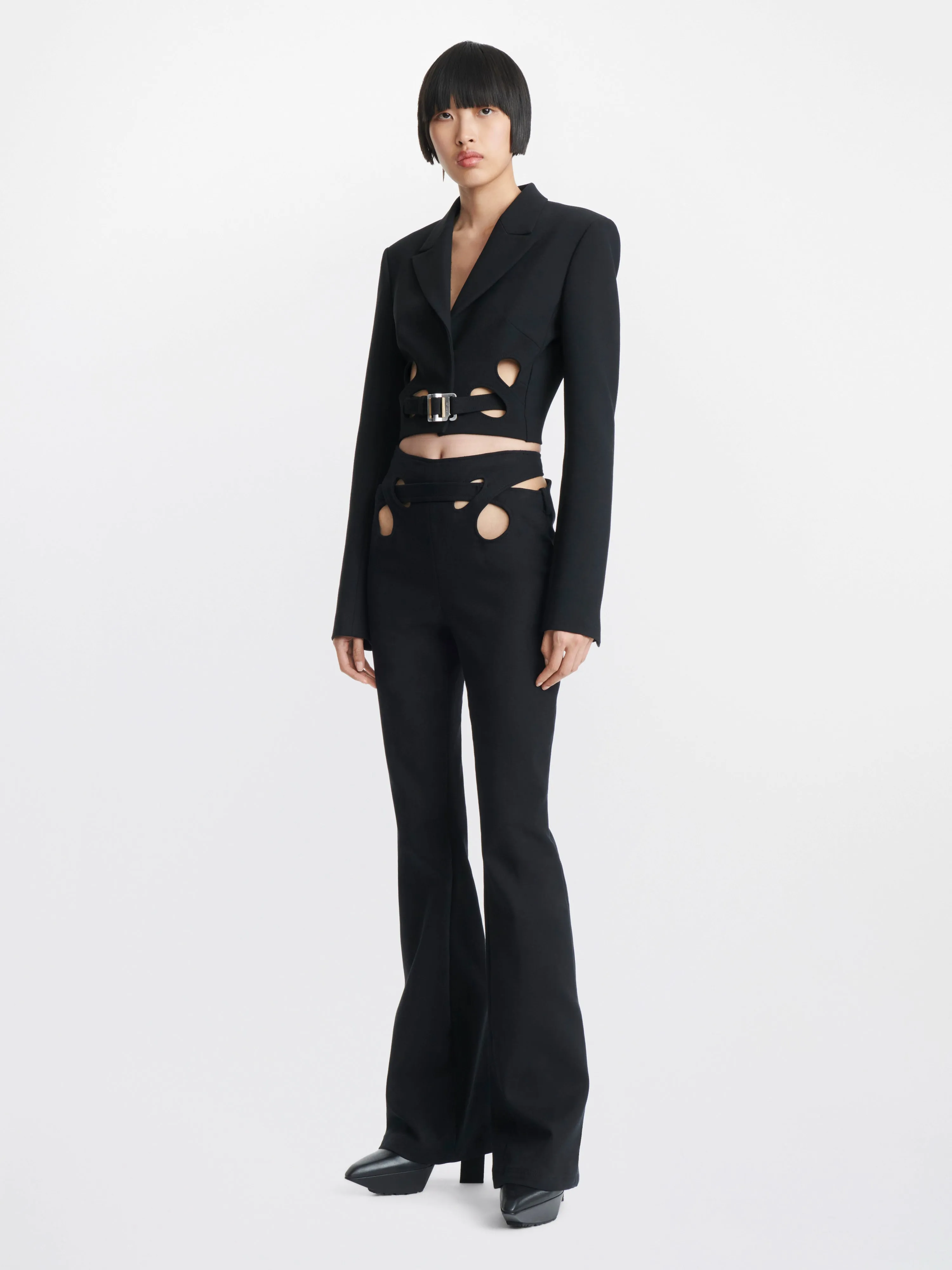 INTERLOOP HIGH WAIST PANTS