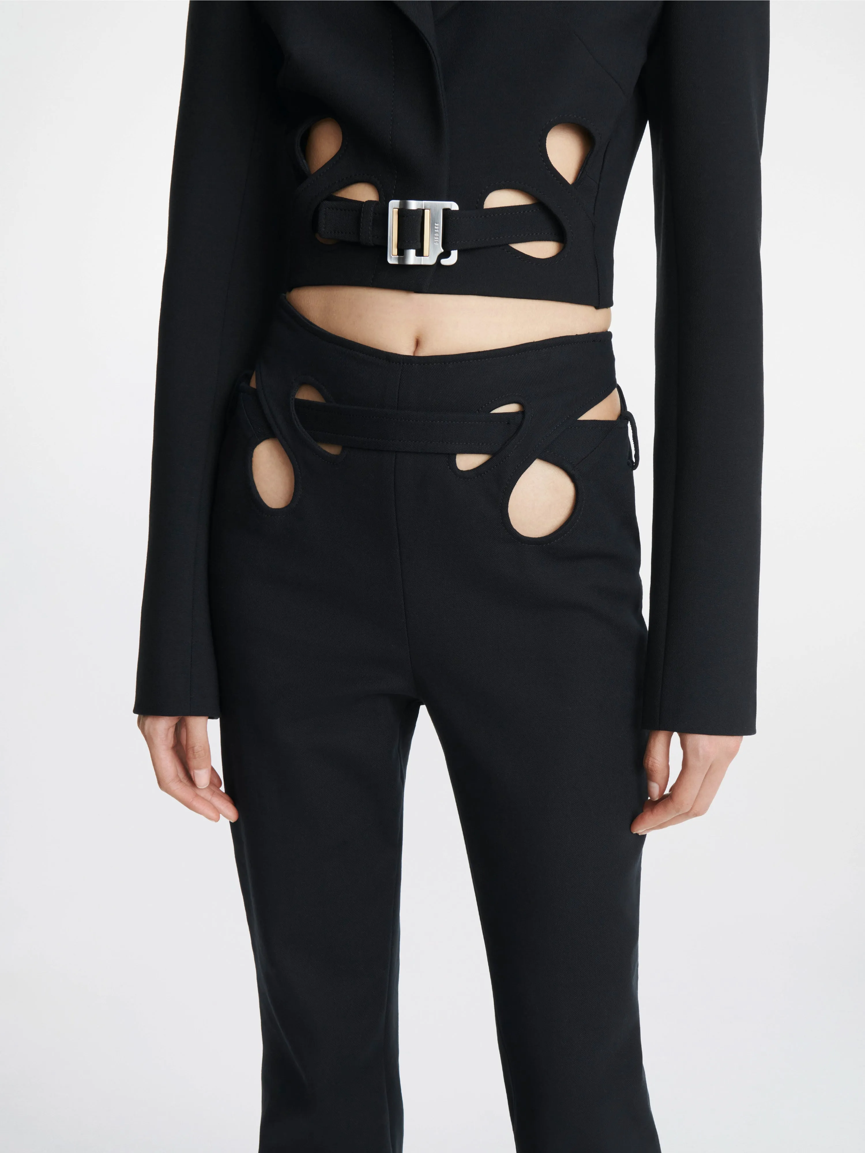 INTERLOOP HIGH WAIST PANTS