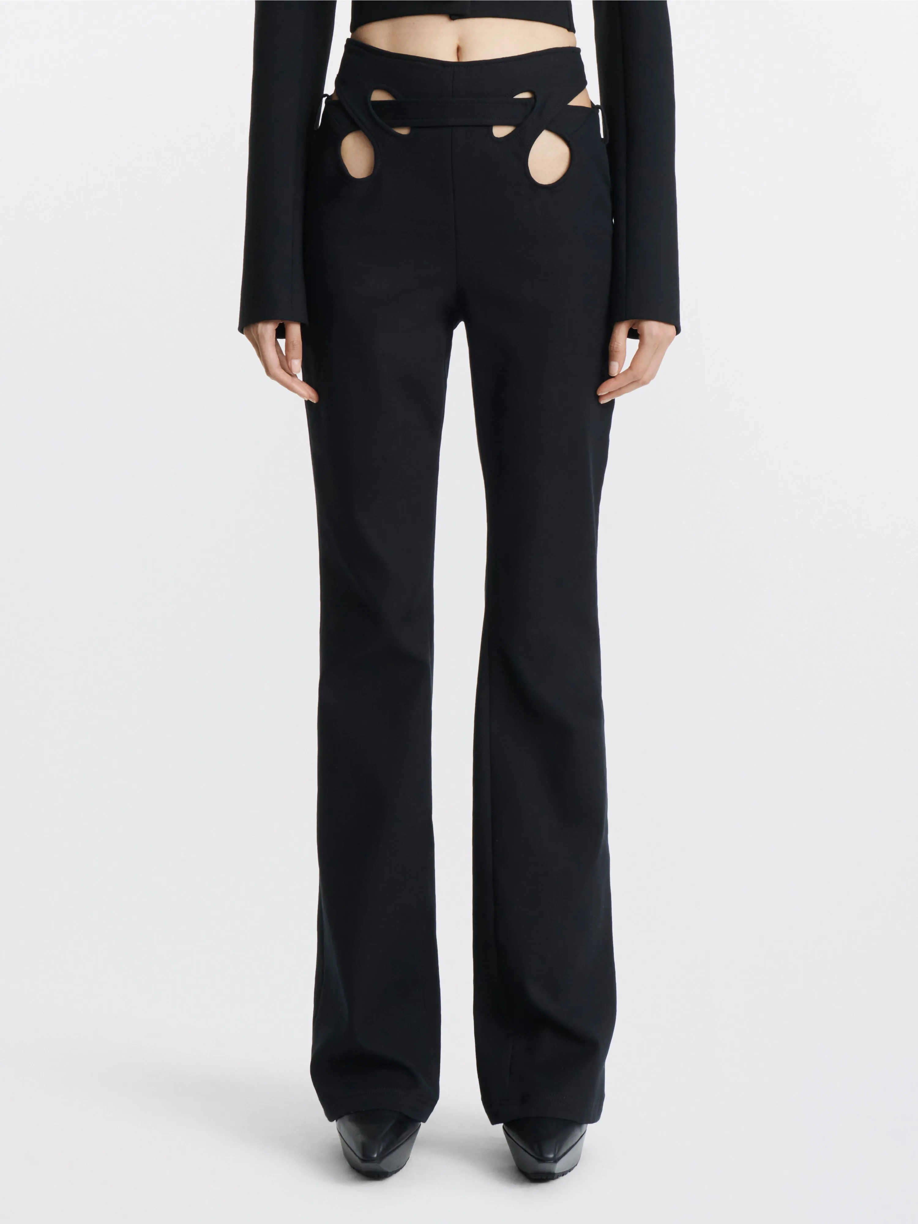 INTERLOOP HIGH WAIST PANTS