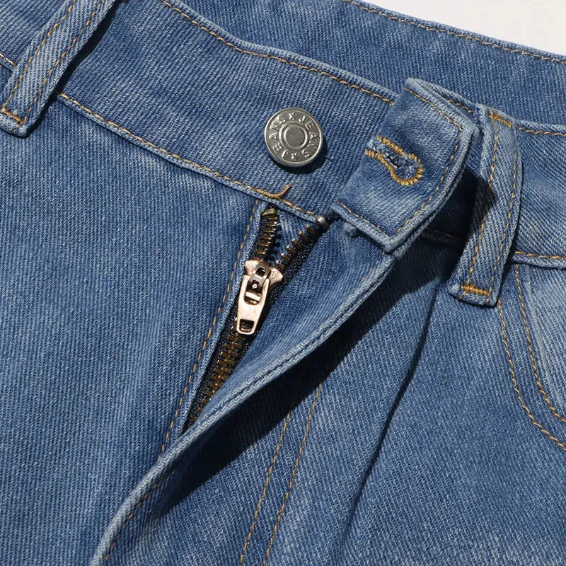 KoreStyle Hollow-Out Denim