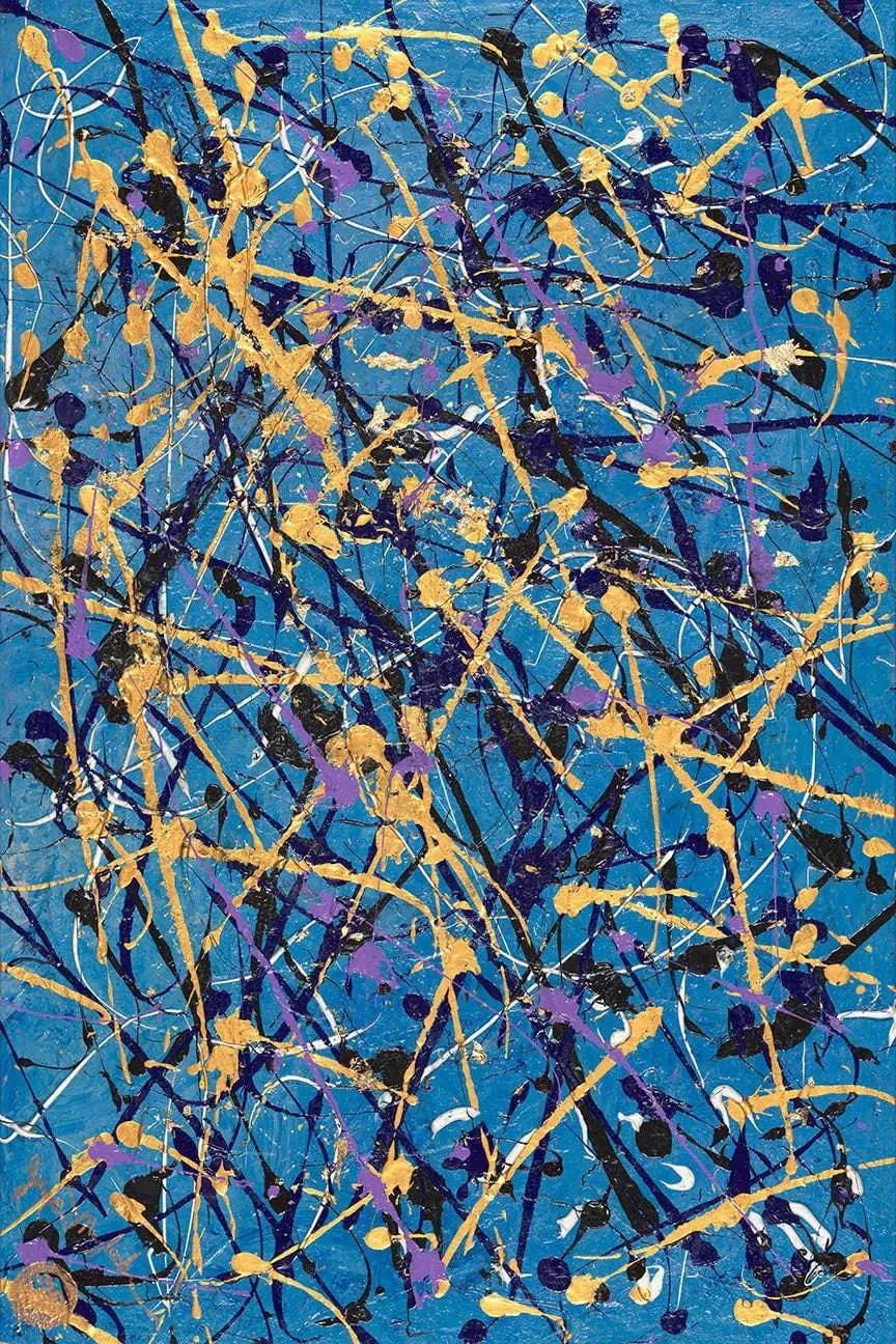 Neptune Secret Moon - Original Painting