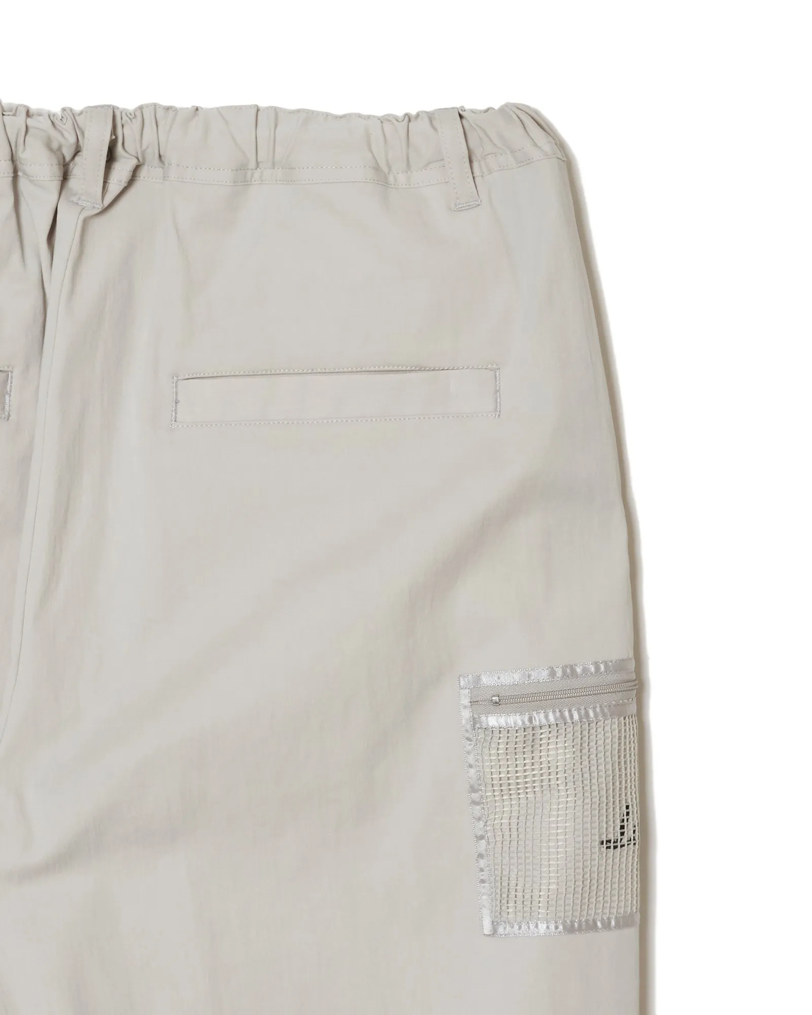 OG Logo Mesh Pocket Stretch Chino PANTS GrayBeige