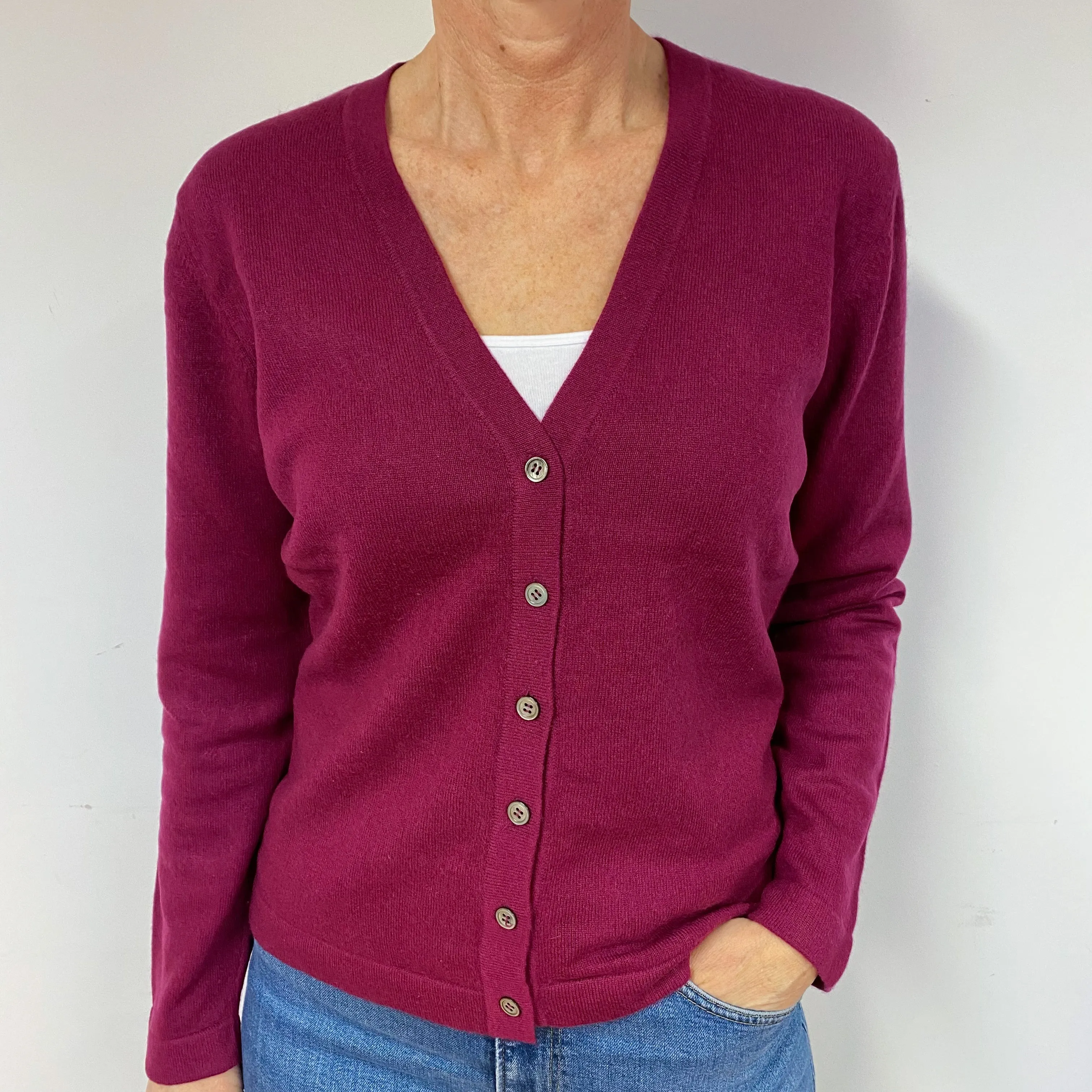 Rouge Cashmere Cardigan Medium
