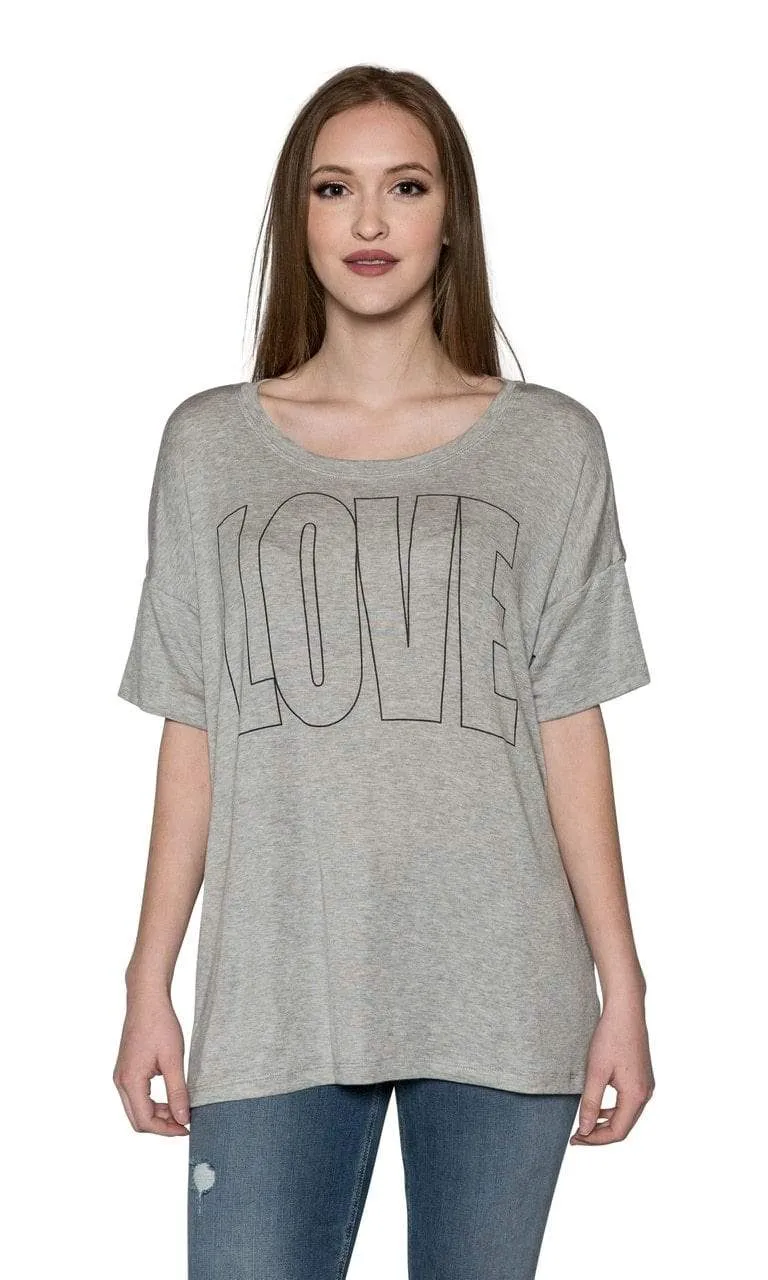Sundown by River   Sky Love Graphic Sleep Tee