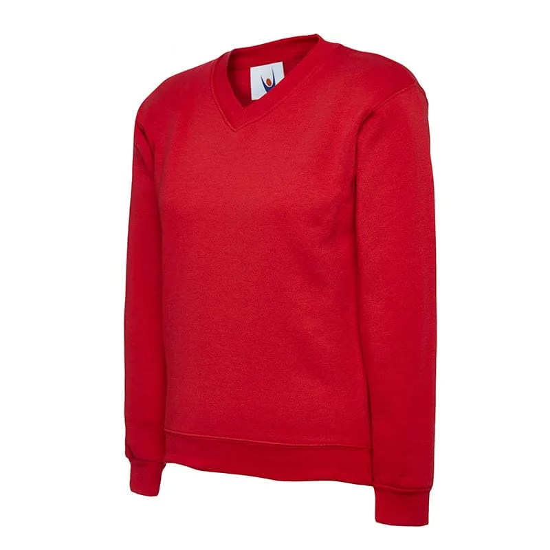 Uneek UC206 Children's V Neck Sweatshirt