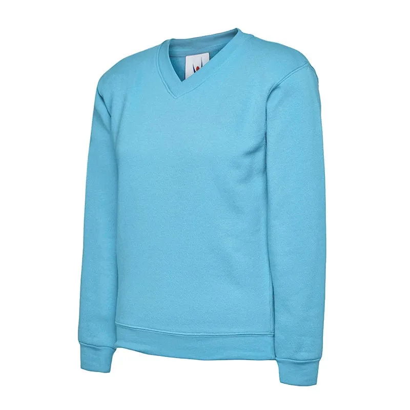 Uneek UC206 Children's V Neck Sweatshirt