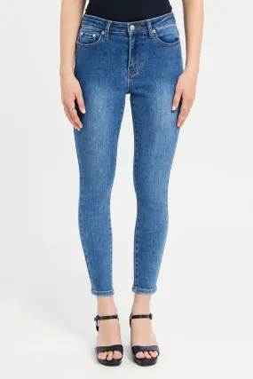 Women Blue Skinny Fit Jeans