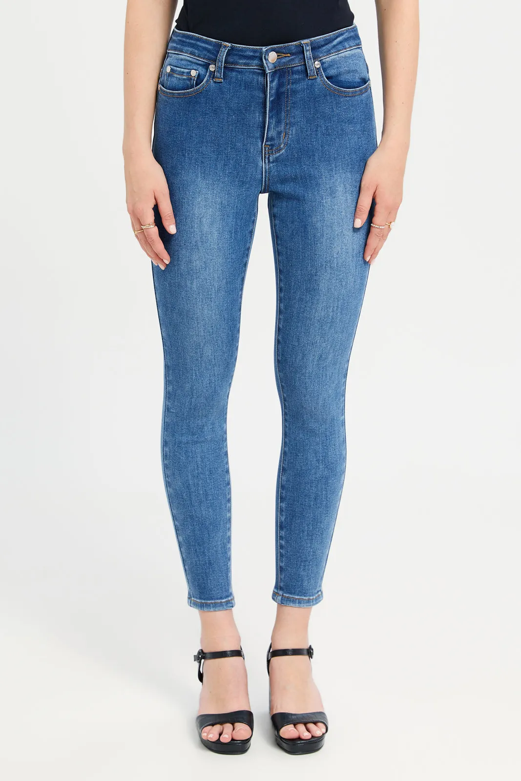 Women Blue Skinny Fit Jeans