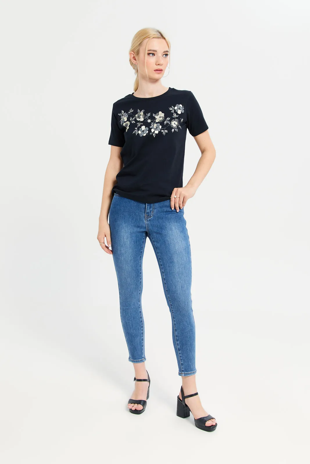Women Blue Skinny Fit Jeans
