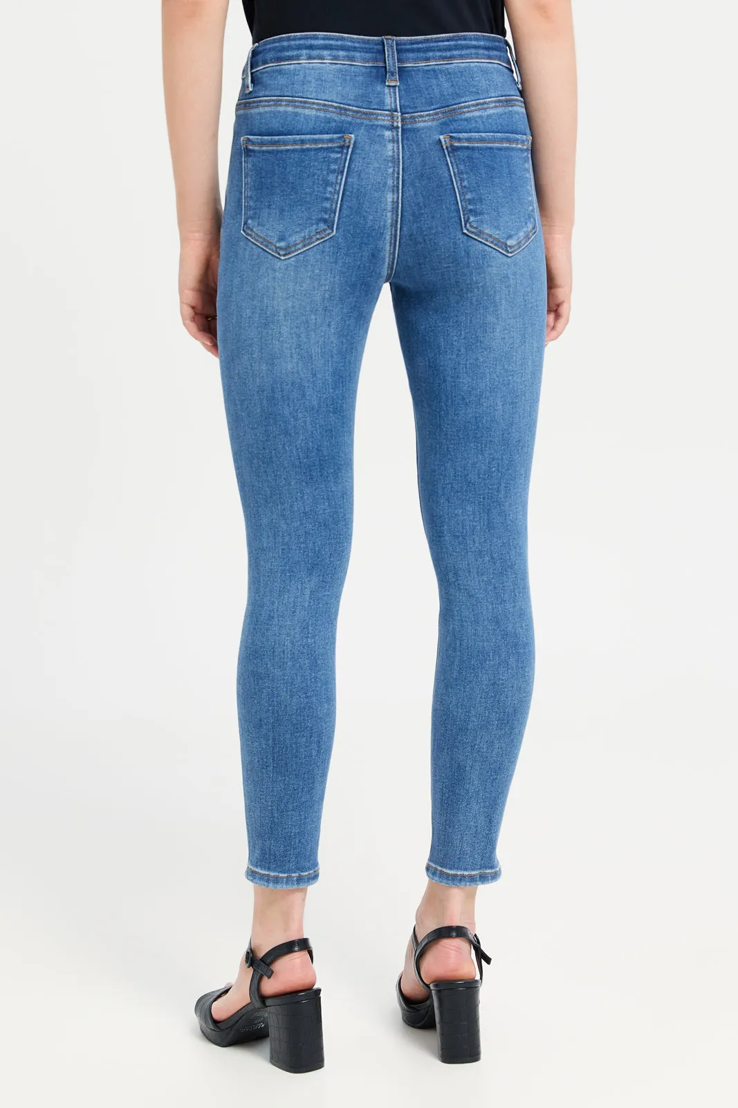 Women Blue Skinny Fit Jeans