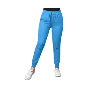 WonderWink Women's Cargo Jogger Pant - Malibu Blue - ONLINE STORE CREDIT/EXCHANGE ONLY